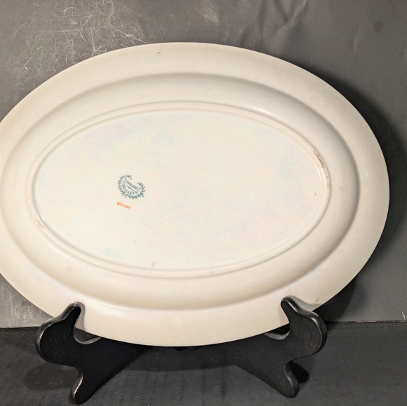 Vintage W. H. Grindley & Co. Granby pattern serving dish large platter 14 inch - Picture 4 of 11